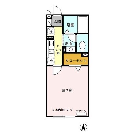 グランクェイルの物件間取画像